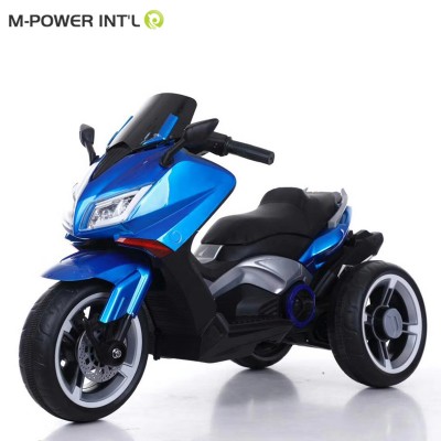 2019 new product  M-power grilled paint blue children motorbike/ Kids Tricycle Baby Motorcycle